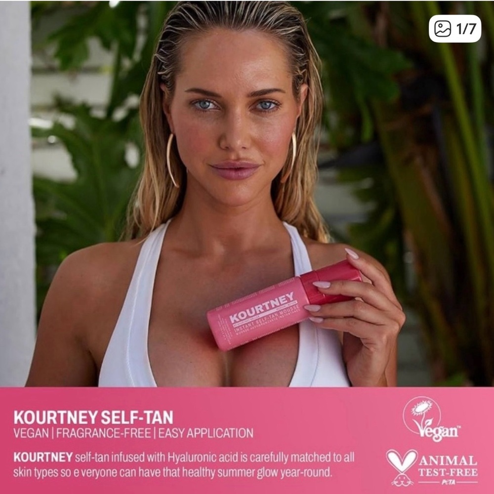 Self-Tan - Pink (Set of 4 bottles & 4 gloves)